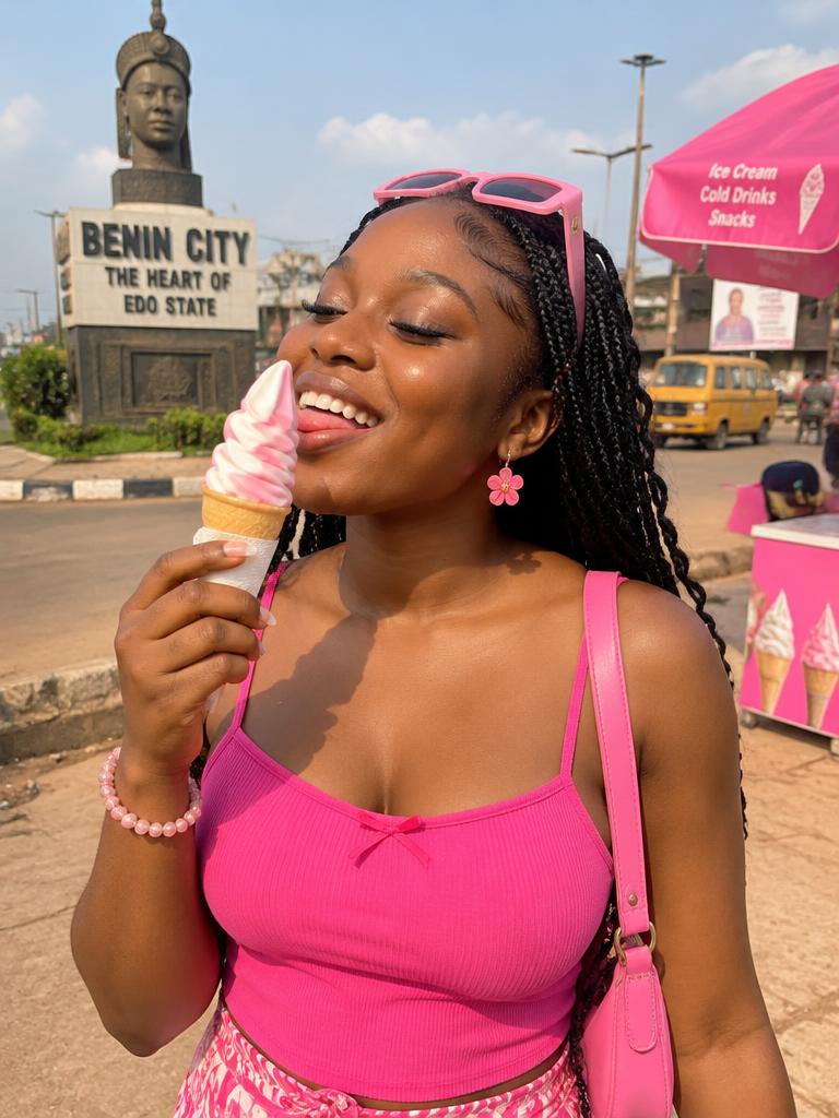 Enjoying Creamella ice cream mix